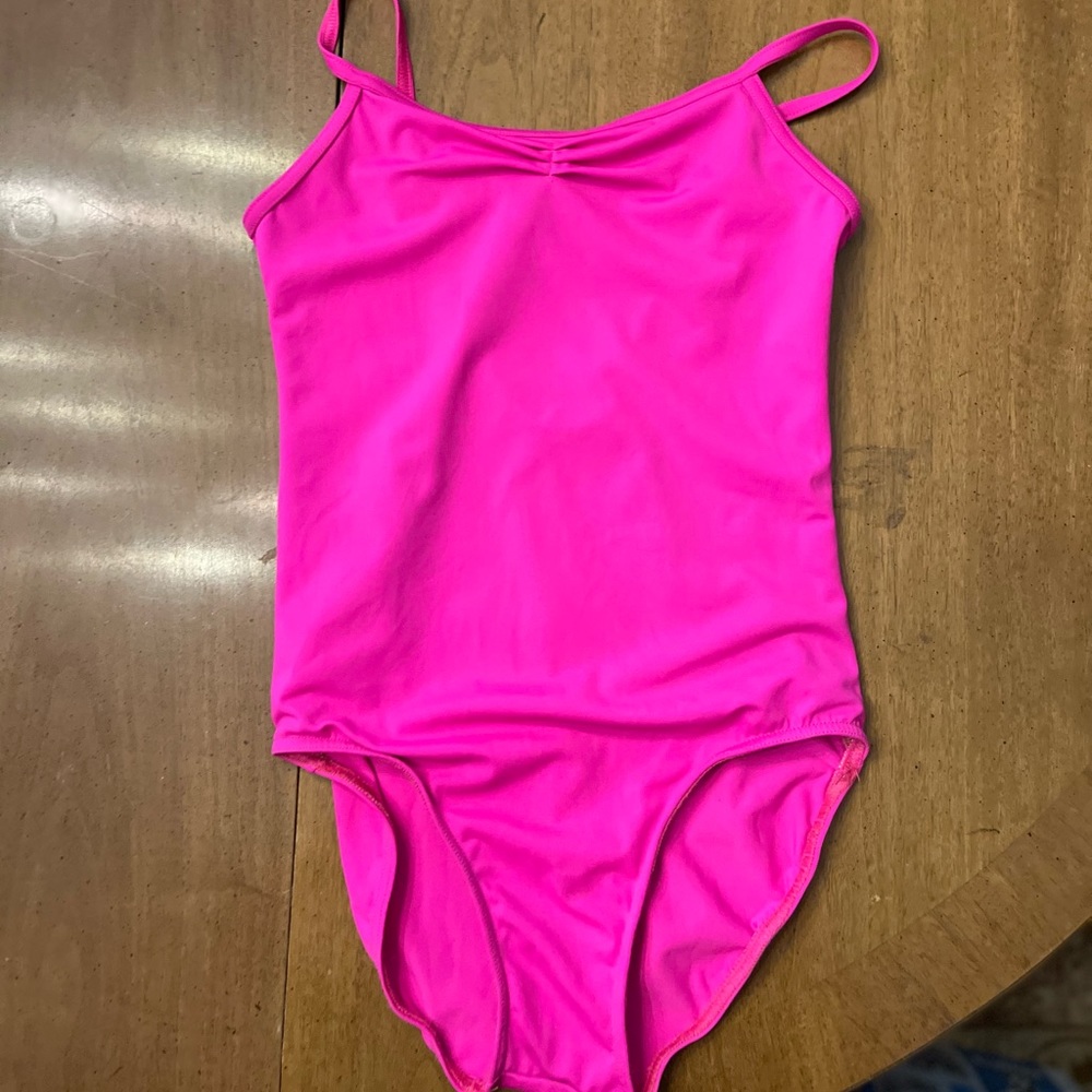 Balera hot pink leotard. Size LC.